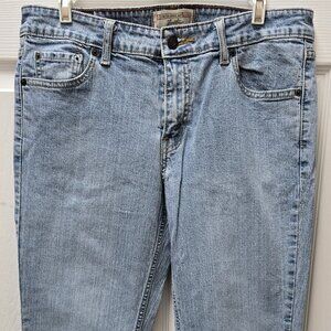 LeviStrauss Women Stretch Lowrise Bootcut Jean Junior 11 Medium